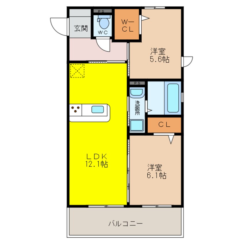 間取図 メゾン・ド・TAX　Ⅶ