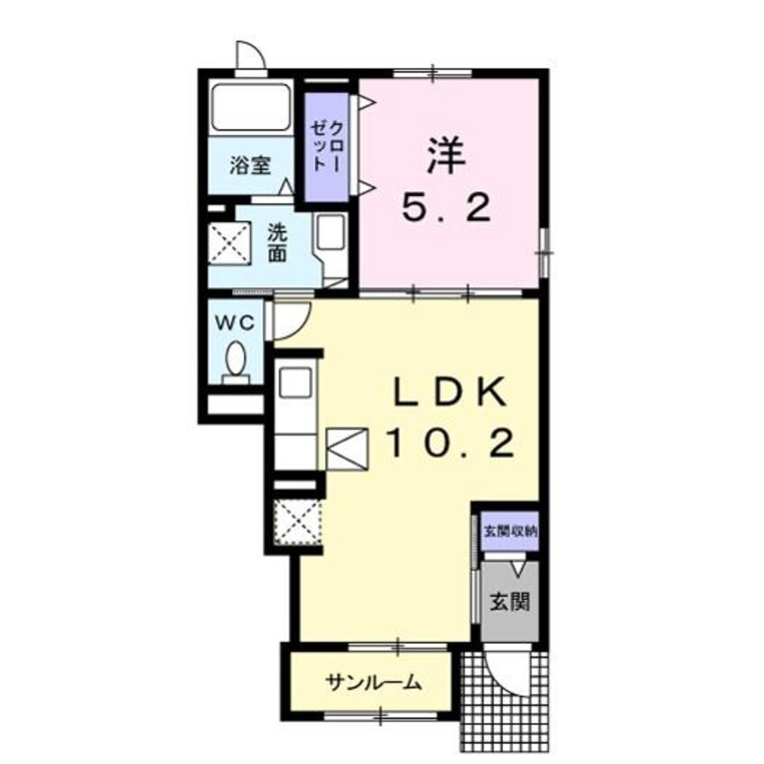 間取図 さくらⅣ