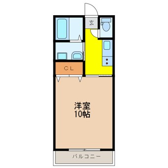 間取図 スターレット新栄