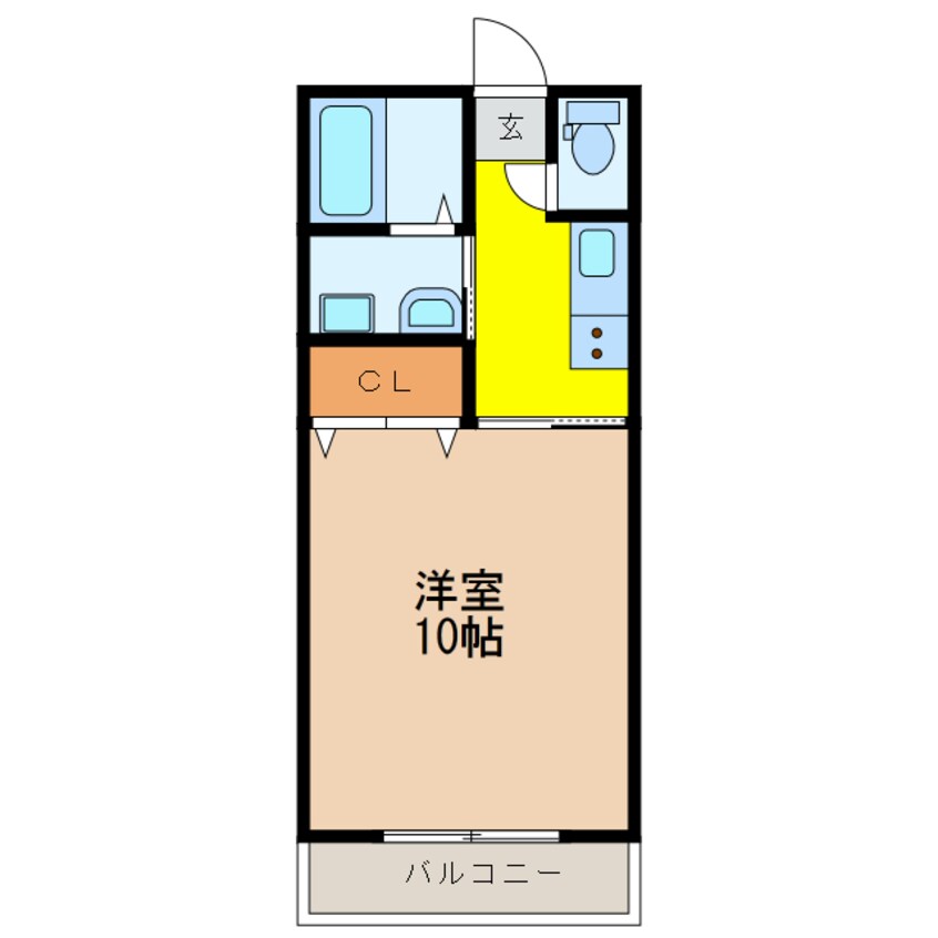 間取図 スターレット新栄