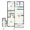Ｌ‐ＢＡＳＥ本庄 2LDKの間取り