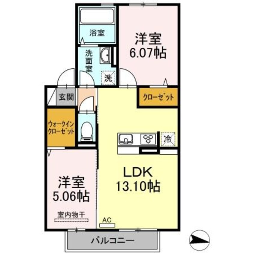 間取図 ラヴィベール