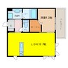 サンライズ花房小路　C 1LDKの間取り
