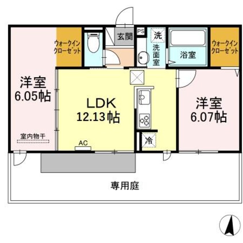 間取図 プリマベーラ小城駅通り