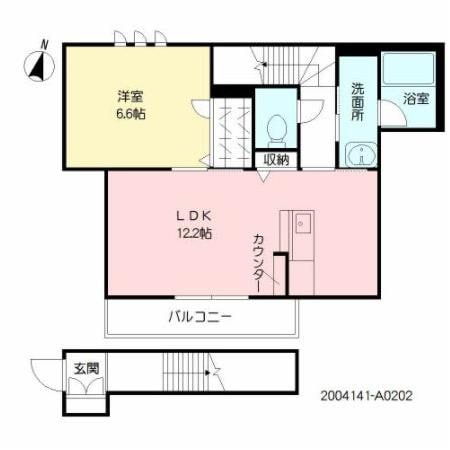 間取り図 シャーメゾンＧＪ