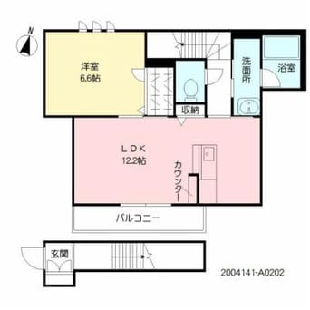間取図 シャーメゾンＧＪ