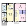 さくらⅧ 2LDKの間取り