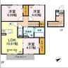 サクラメント牛津 3LDKの間取り