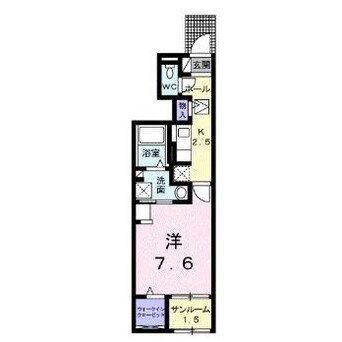 間取図 エレガンスⅢ