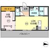 ＬＵＳＳＯⅢ 1LDKの間取り