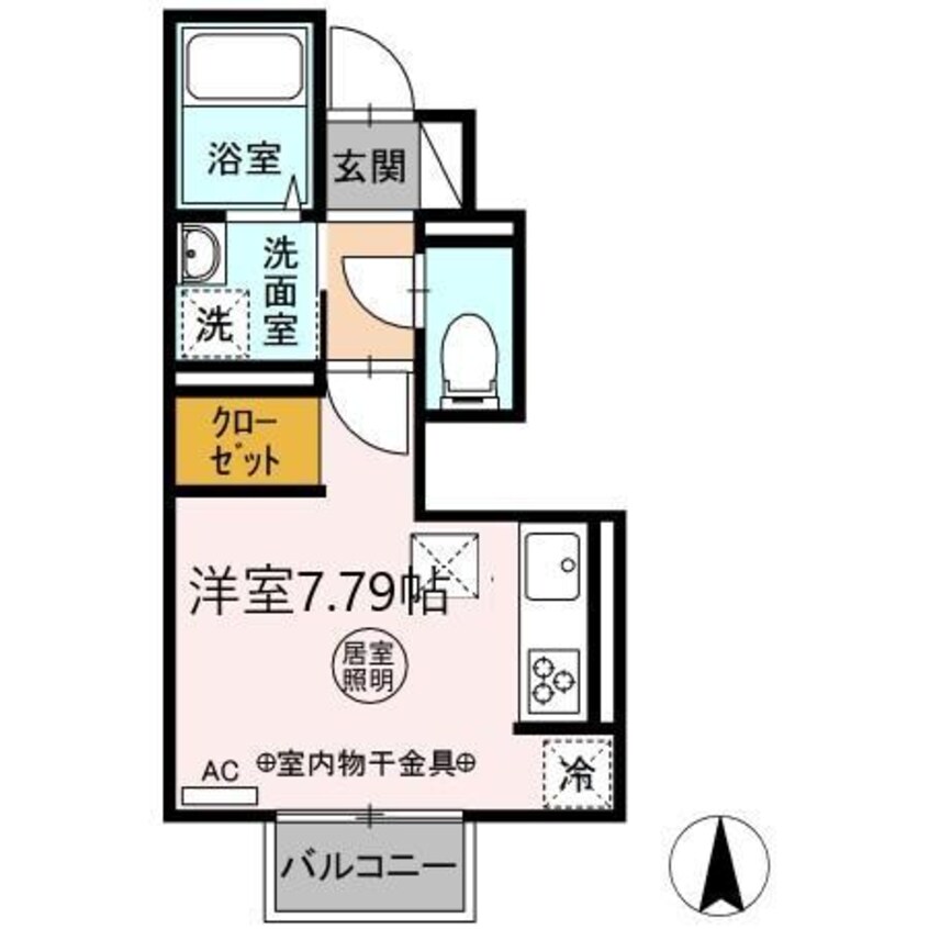 間取図 D-room夢　1号棟