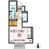 D-room夢　1号棟 1Rの間取り