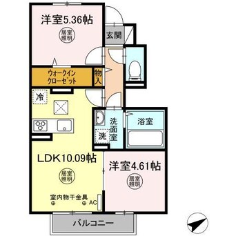 間取図 ルミエール古湯