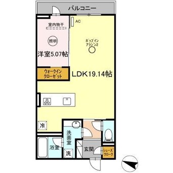 間取図 ラ・カーサ・フェリーチェ