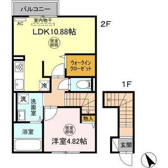 間取図 リルシア八戸