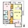 SOLANA 2LDKの間取り