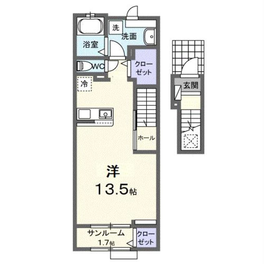 間取図 アルドーレⅢ