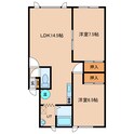 ノースヴィラ北3条の間取図