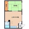 ウエストハイツの間取図