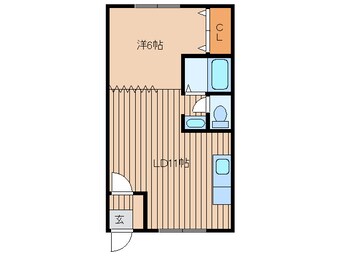 間取図 中央バス（三笠市）/三笠高校前 徒歩10分 1階 築27年