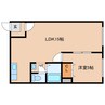 エーコーモア岩見沢Ｂ 1LDKの間取り