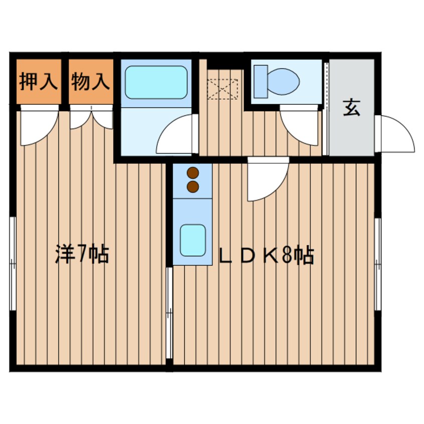 間取図 シティハイツ