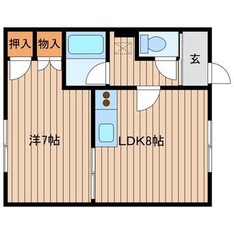 間取図 シティハイツ