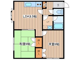 間取図 サンフロンティア　Ａ棟