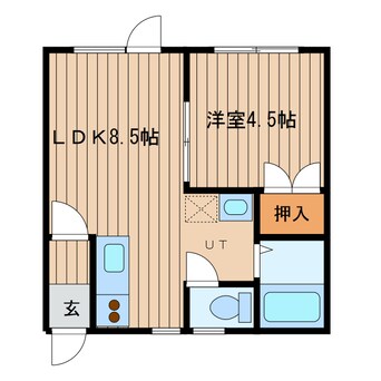 間取図 サンフロンティア　Ａ棟