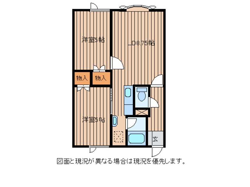 間取図 エスポワールＡ棟