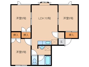 間取図 エスポワールＧ棟