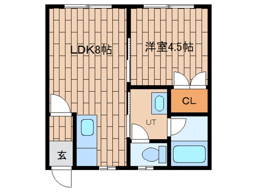 間取図 サンフロンティアヤマトⅡ