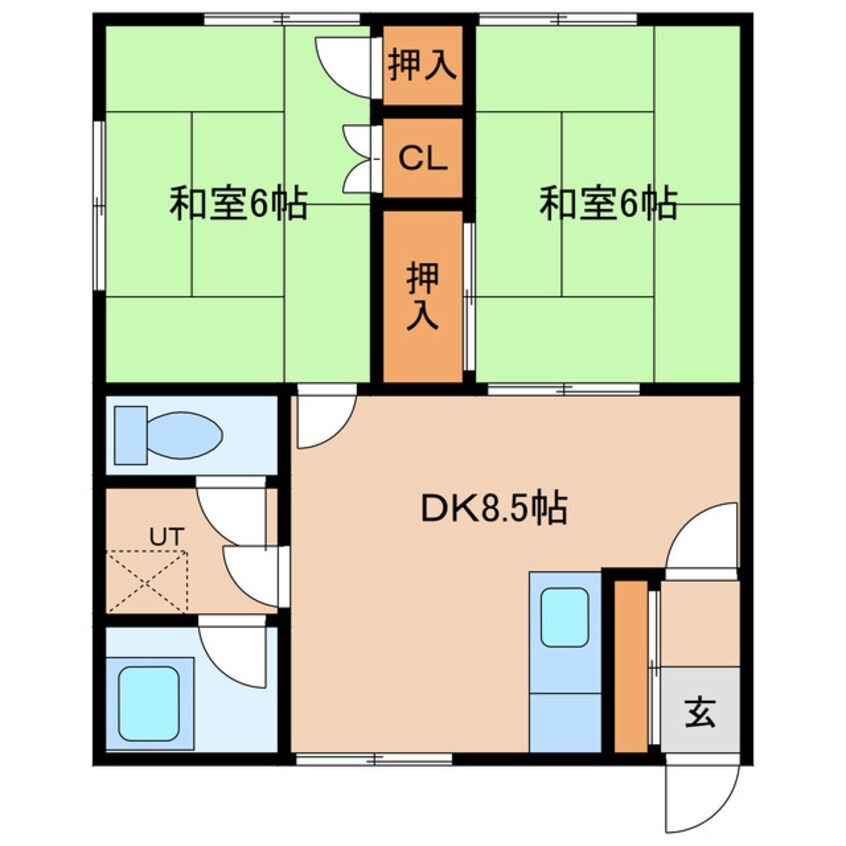 間取図 小林ハイツ