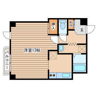 間取図 アルベージュビル