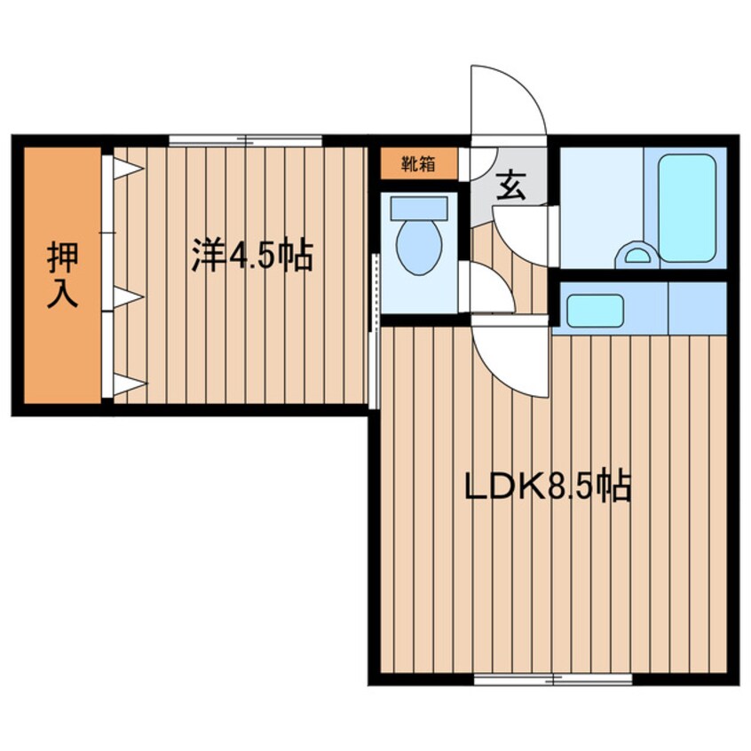 間取図 インターハイツ