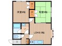 サンフロンティア　Ｂ棟の間取図