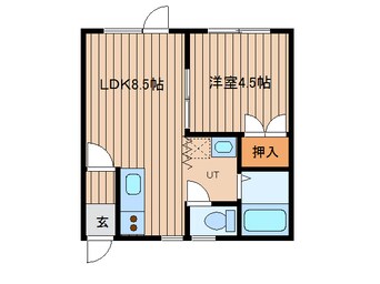 間取図 サンフロンテｨア　Ｃ棟