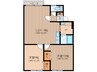グランデュール３１３　Ｂ 2LDKの間取り