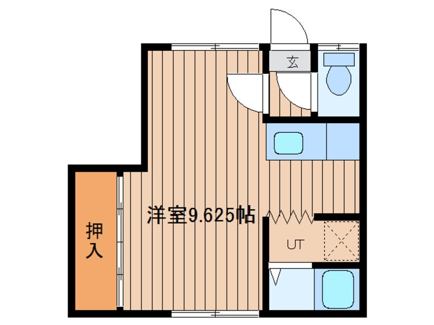 間取図 ハイツ愛らんど