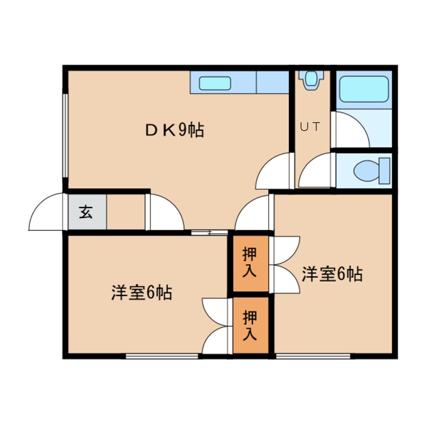 間取図 ７条コーポレーション