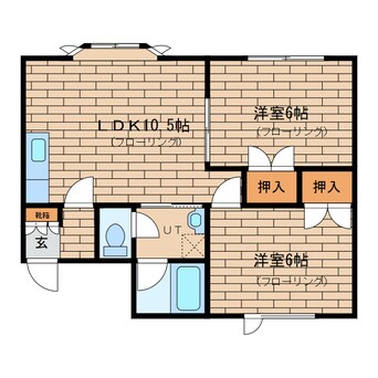 間取図 エスポワールＦ棟