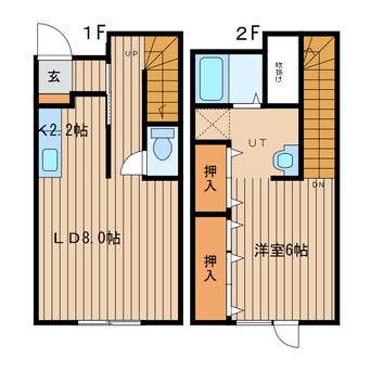 間取図 鳩が丘ヴィレッジＣ棟