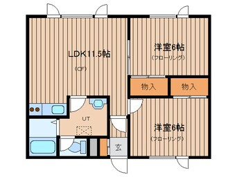 間取図 ノーザンストリーム