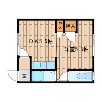 間取図 スタジアムゾーン