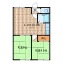 シティハイムアルファーⅡの間取図