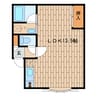 クレイドルＮ５ 1Rの間取り