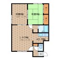 パレーシャルセブンの間取図