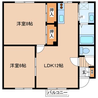 間取図 casa９条西