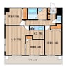 アーバンヴィレッジ岩見沢 3LDKの間取り