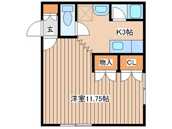 間取図 ハイツポピー